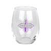 IDP-GW02-F | 9 oz. Tulip Stemless Wine Glass (Full Color Imprint)