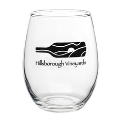 IDP-GW03-1 | 15 oz. Imported Stemless Wine Glass (1 Color Imprint)