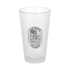 IDP-GW14-1 | 16 oz. Decker Frosted Pint Glass (1 Color Imprint)