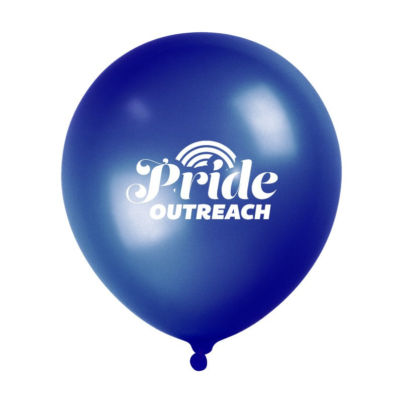 IDP-LB18C-1 | 18" Chrome Latex Balloon (1 Color Imprint)