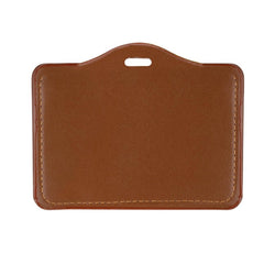 IDP-LHBH | Faux Leather Premium Badge Holder (Horizontal)