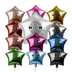IDP-MBST-1 | 18" Star-Shaped Mylar Balloon (1 Color Imprint)