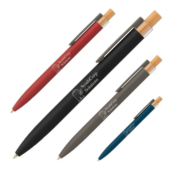 IDP-MTR | EcoScribe Recycled Aluminum Pen (Engraved Imprint)