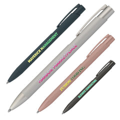 IDP-MTZ-C | Chic Softy Achromatic Pen (Full Color Imprint)