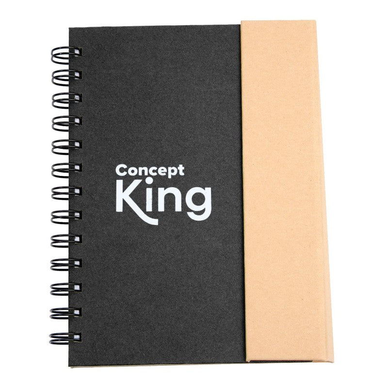 IDP-NP01-1 | Eco-Friendly Dual Toned Notebook (1 Color Imprint)