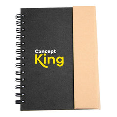 IDP-NP01-2 | Eco-Friendly Dual Toned Notebook (2 Color Imprint)