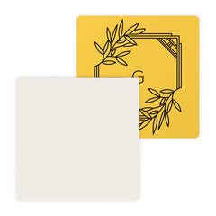 IDP-PBSC-1-35 | 3.5" Pulpboard Square Coaster (Full Color on 1 Side)