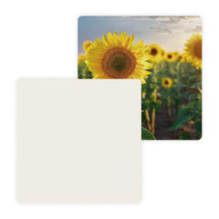 IDP-PBSC-1-4 | 4" Pulpboard Square Coaster (Full Color on 1 Side)