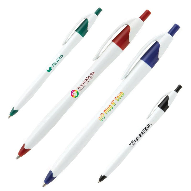 IDP-PCS-C | Cirrus Classic Plastic Pen (Full Color Imprint)