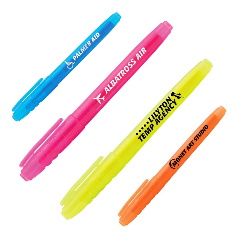 IDP-PYV | Oxford Plastic Highlighter (1 Color Imprint)