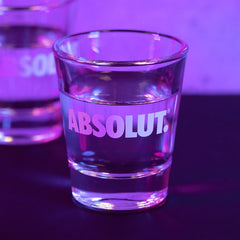 IDP-SG175-2 | 1.75 oz. Ardent Round Shot Glass (2 Color Imprint)