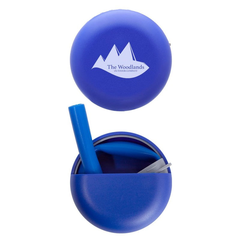 IDP-STRAW1-1 | Reusable Silicone Straw (1 Color Imprint)