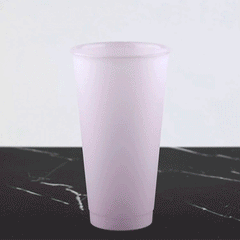 LFCCSC-1 | 24 oz. Large Color Changing Stadium Cup (1 Color Imprint)