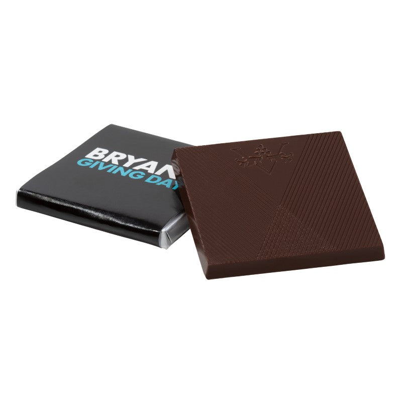 LMS160 | 1.75" Luxe Morsel Belgian Chocolate Square
