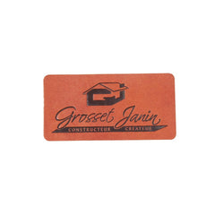 LP-5 | 5" Faux Leather Patch