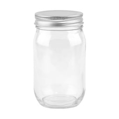MJSC16-1 | 16 oz. Mason Jar Storage Container (1 Color Imprint)