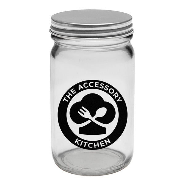MJSC8-1 | 8 oz. Mason Jar Storage Container (1 Color Imprint)