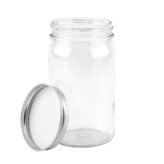 MJSC8-2 | 8 oz. Mason Jar Storage Container (2 Color Imprint)