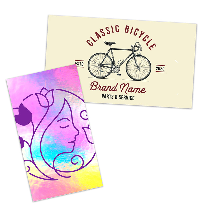 MSRT-2X35 | 2" x 3.5" Rectangle Metallic Sticker