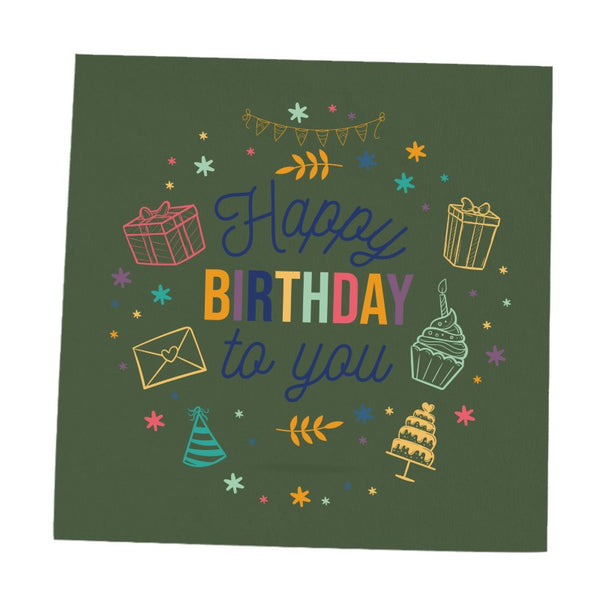 NK552P | 5" x 5" Cocktail Napkin (2-Ply)