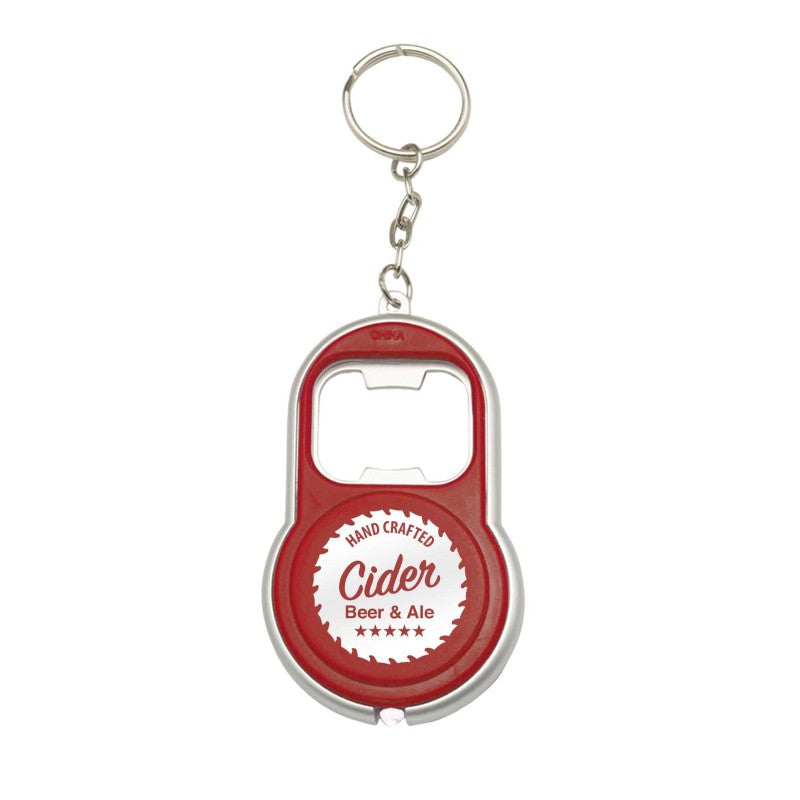 O-LED-1 | LED Keychain with Bottle Opener (1 Color Imprint)