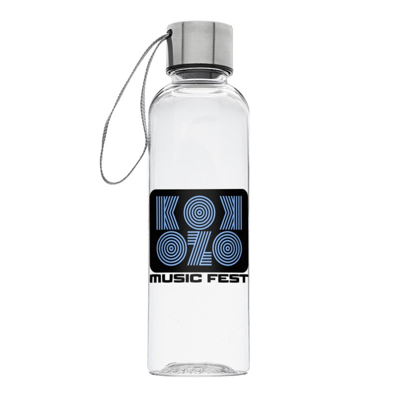 OPWB17-2 | 17 oz. Ostia Plastic Water Bottle (2 Color Imprint)