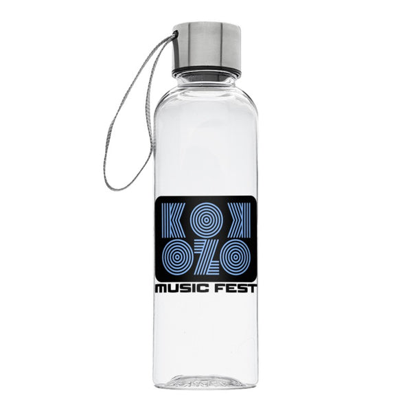 OPWB17-2 | 17 oz. Ostia Plastic Water Bottle (2 Color Imprint)
