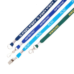 PB-12 | 1/2" Pricebuster Flat Polyester Lanyard