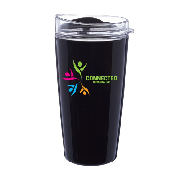 PL16-F | 16 oz. Thumb Slide Coffee Tumbler (Full Color Imprint)