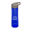 PL22-1 | 22 oz. Aqua Plastic Sports Water Bottle (1 Color Imprint)