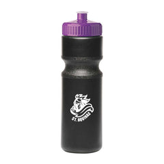 PL28-1 | 28 oz. Push-Cap Plastic Water Bottle (1 Color Imprint)