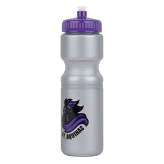 PL28-1 | 28 oz. Push-Cap Plastic Water Bottle (1 Color Imprint)