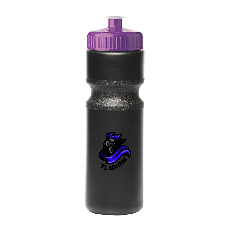 PL28-F | 28 oz. Push-Cap Plastic Water Bottle (Full Color Imprint)