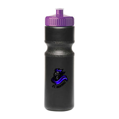 PL28-F | 28 oz. Push-Cap Plastic Water Bottle (Full Color Imprint)