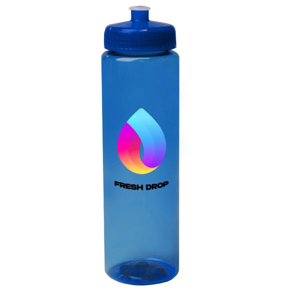 PL32-F | 32 oz. Color Gloss Water Bottle (Full Color Imprint)