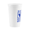 PLSC22-1 | 22 oz. Fantastic Plastic Stadium Cup (1 Color Imprint)