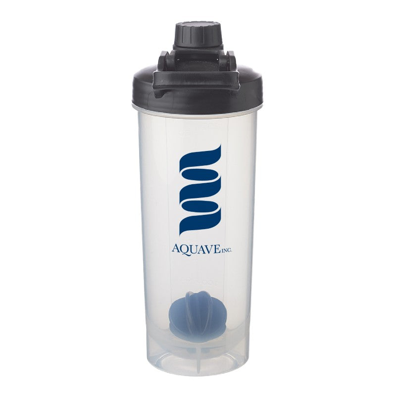 PSBM-1 | 24 oz. Parthenon Plastic Shaker Bottle (1 Color Imprint)