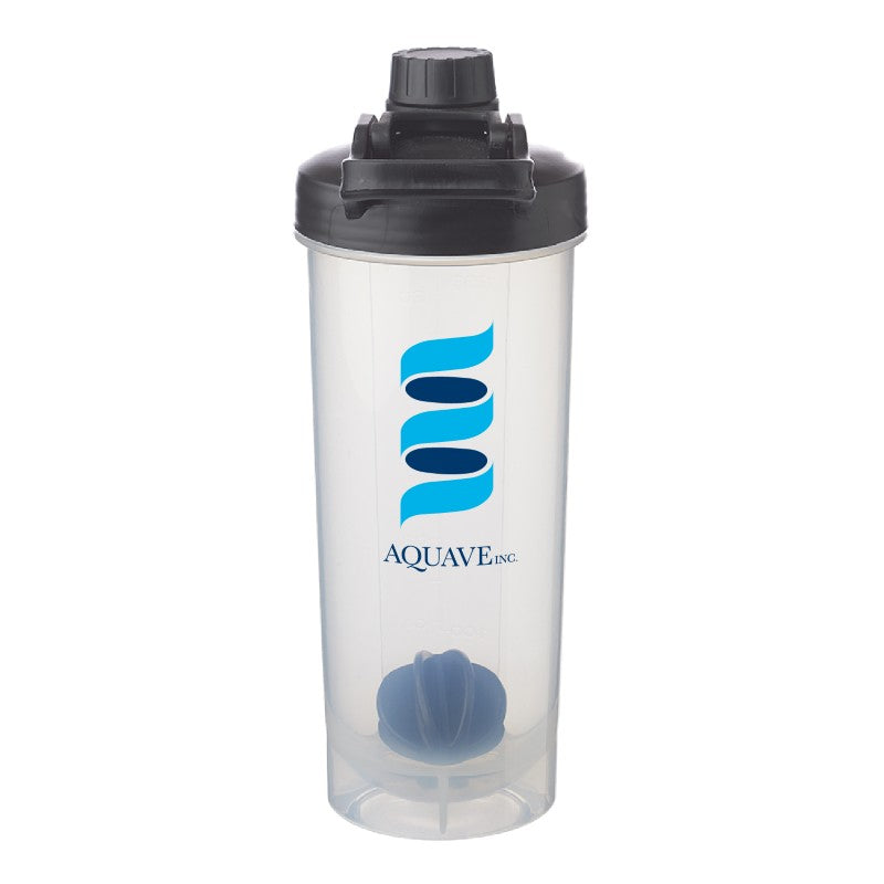 PSBM-2 | 24 oz. Parthenon Plastic Shaker Bottle (2 Color Imprint)
