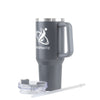 PTM40-1 | 40 oz. Pinnacle Stainless Steel Travel Mug (1 Color Imprint)