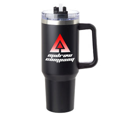PTM40-F | 40 oz. Pinnacle Stainless Steel Travel Mug (Full Color Imprint)