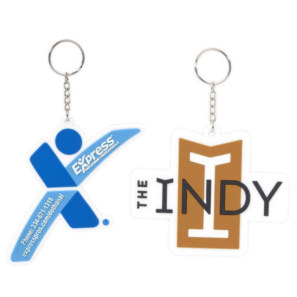 PVC-KT-2D-4 | 4" PVC Keychain (2D)
