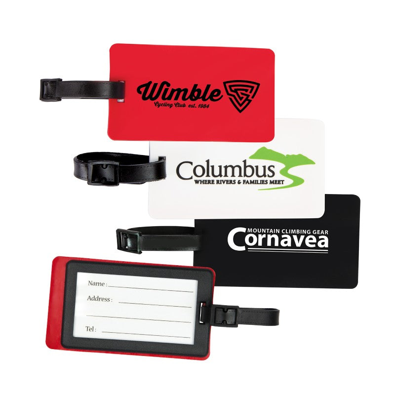 PVC-LT-45X25 | 4.5" x 2.5" PVC Luggage Tag