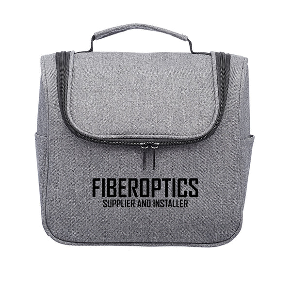 RHTB-1 | Revis Heathered Toiletry Bag (1 Color Imprint)