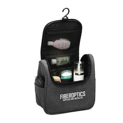 RHTB-1 | Revis Heathered Toiletry Bag (1 Color Imprint)