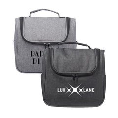 RHTB-1 | Revis Heathered Toiletry Bag (1 Color Imprint)