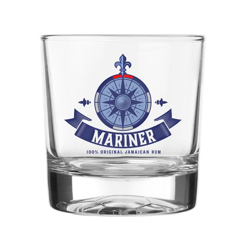 SBWG11-F | 11 oz. Soccer Bottomed Whiskey Glass (Full Color Imprint)