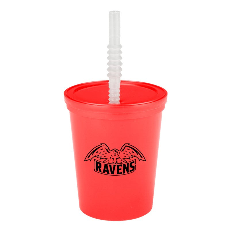 SC16-1 | 16 oz. Little Sippy Stadium Cup (1 Color Imprint)
