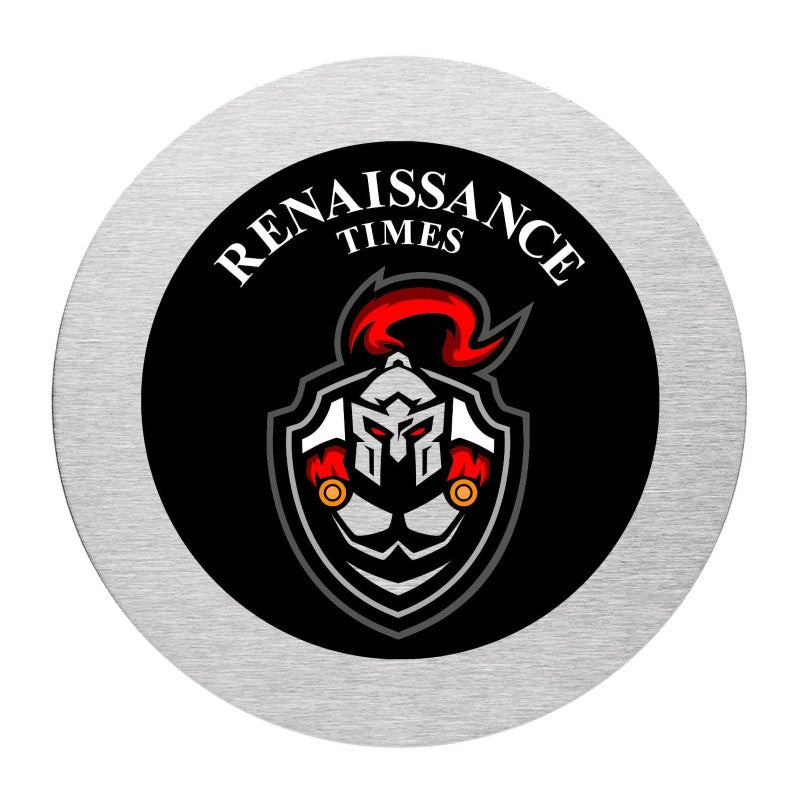 SCR-COAST-F | Round Stainless Steel Coaster (Full Color Imprint)