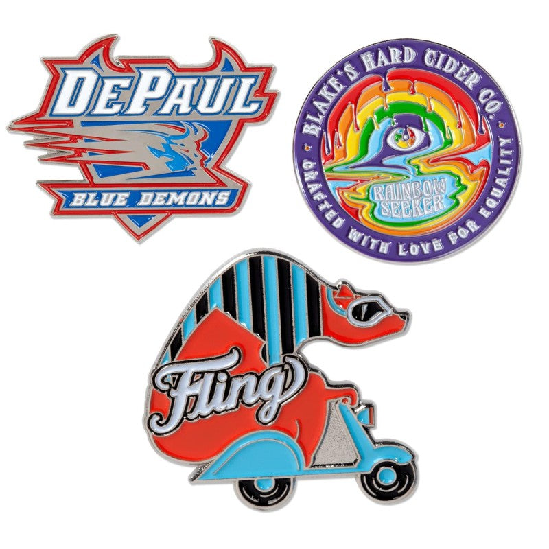 SE-D-2 | 2" Soft Enamel Direct Lapel Pin