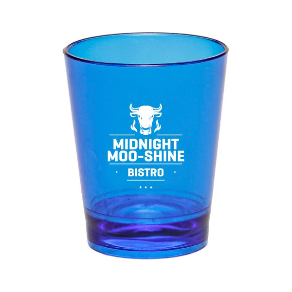 SGQS-1 | 1.5 oz. QuickSip Translucent Plastic Shot Glass (1 Color Imprint)